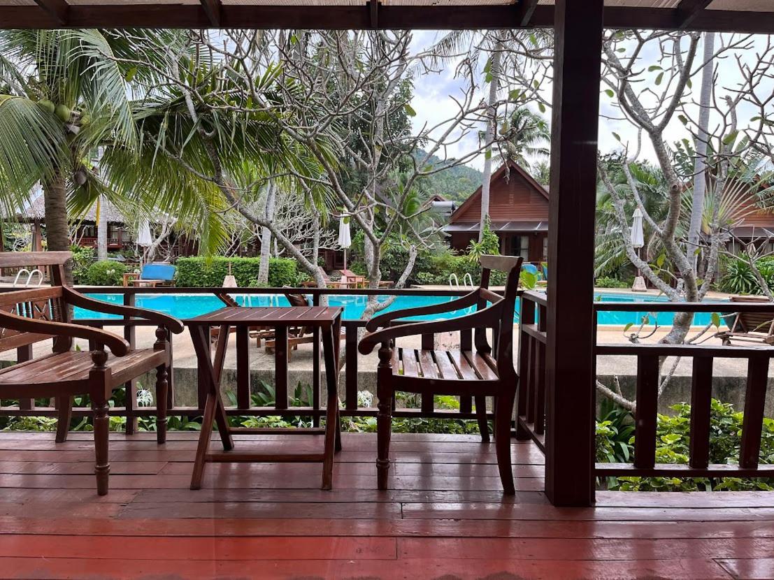 Green Papaya Beach Resort, Koh Phangan 샐러드 비치 외부 사진